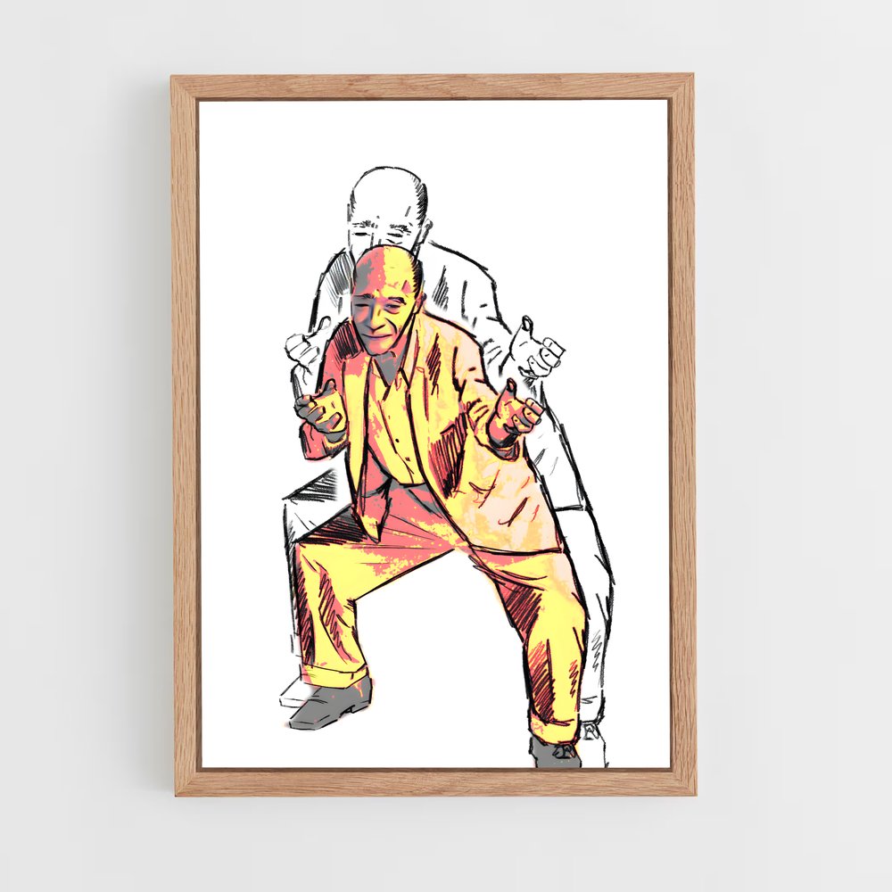 Poster pastinha chic – affiche Capoeira (vue 4)